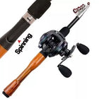 Combo de caña de pescar telescópica y carrete de baitcasting definitivos