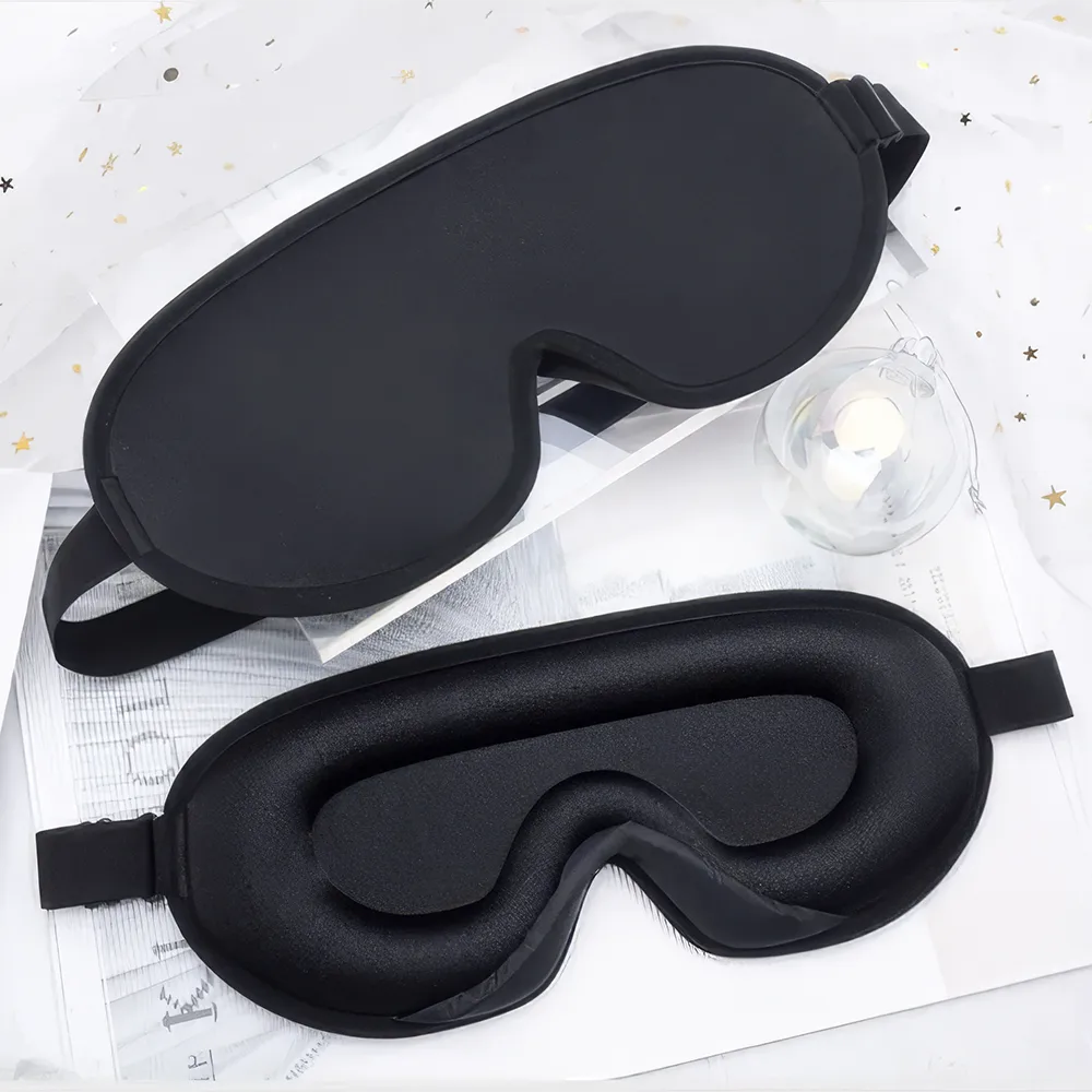 Schlafmaske aus Seide mit 3D-Kontur