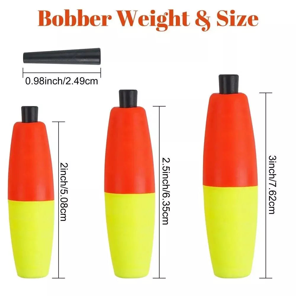 Versatile 50Pcs Fishing Peg Floats