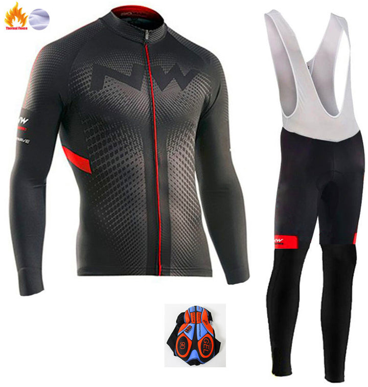 Cycling jersey long sleeve suit - Blue Force Sports