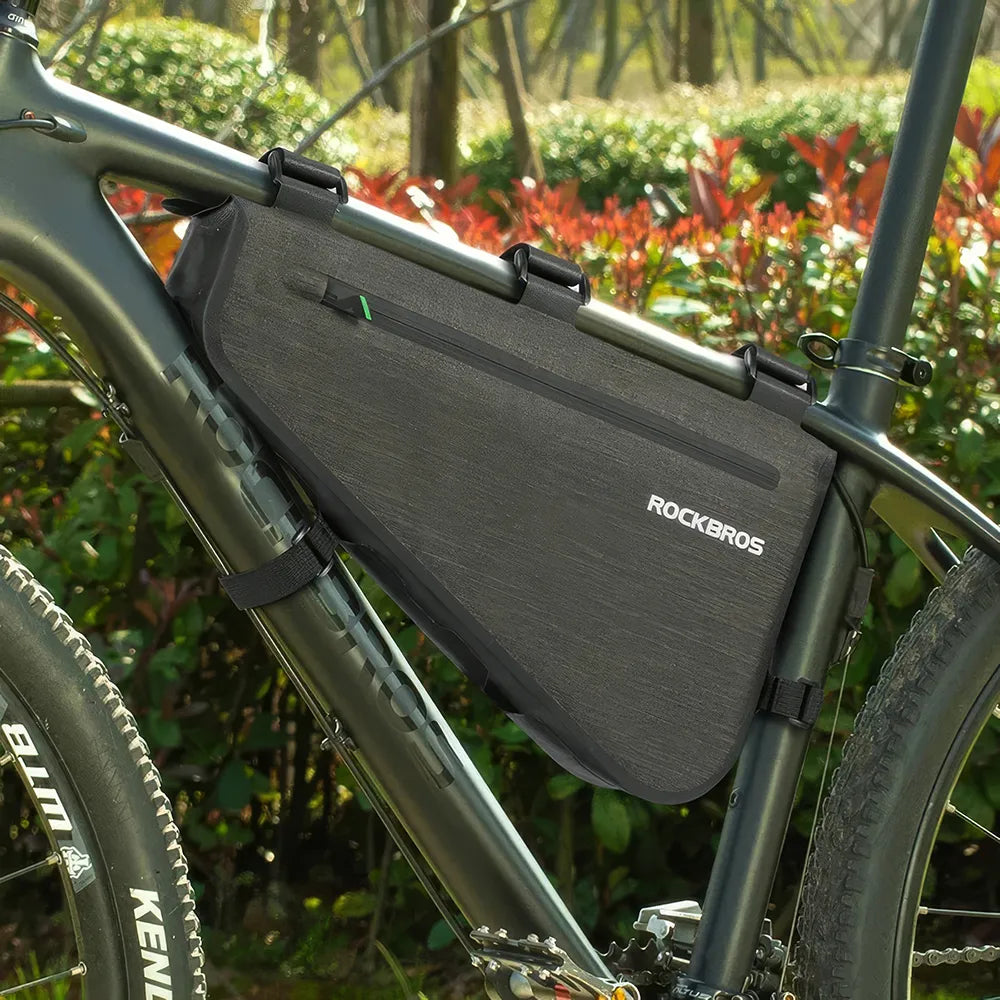 Regendichte dreieckige Fahrradtasche