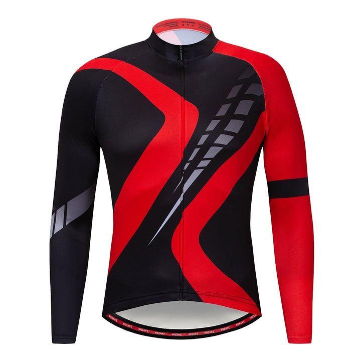 Mountain bike long-sleeved cycling jersey - Blue Force Sports