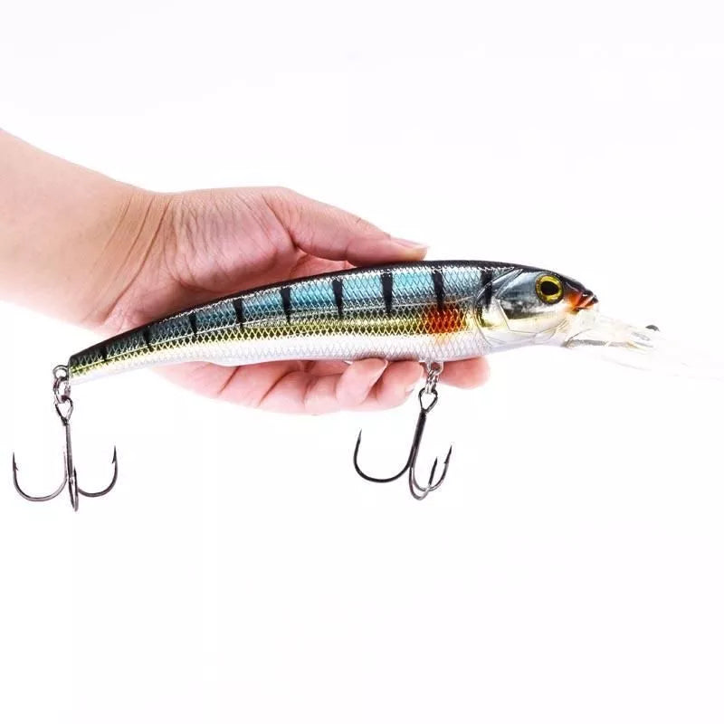 Señuelo de pesca multiarticulado de primera calidad de 9,84 pulgadas