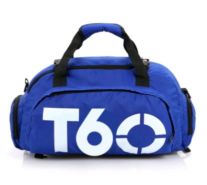 Fitness bag custom female sports training bag male travel bag double back shoulder shoulder yoga bag - Blue Force Sports