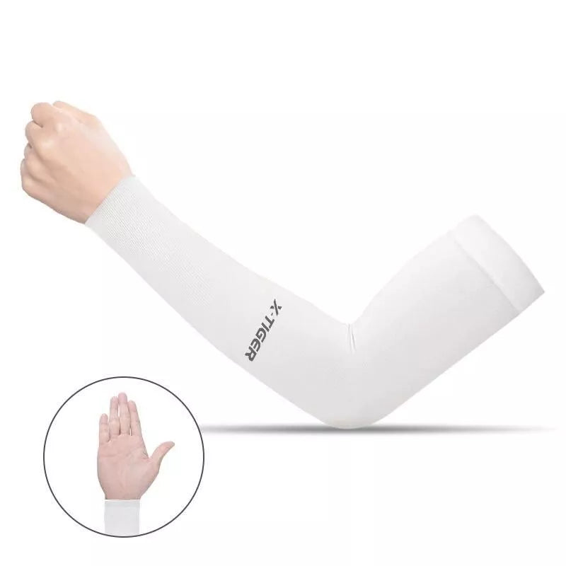 Armstulpen aus Sommereisstoff