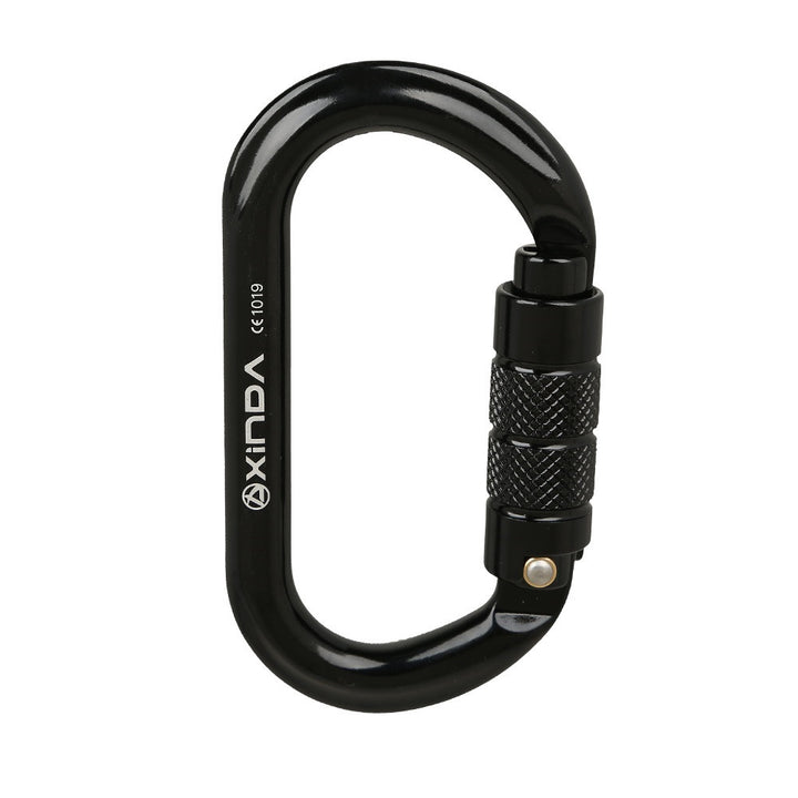 Rock Climbing Carabiner O-shaped Thread Lock - Blue Force Sports