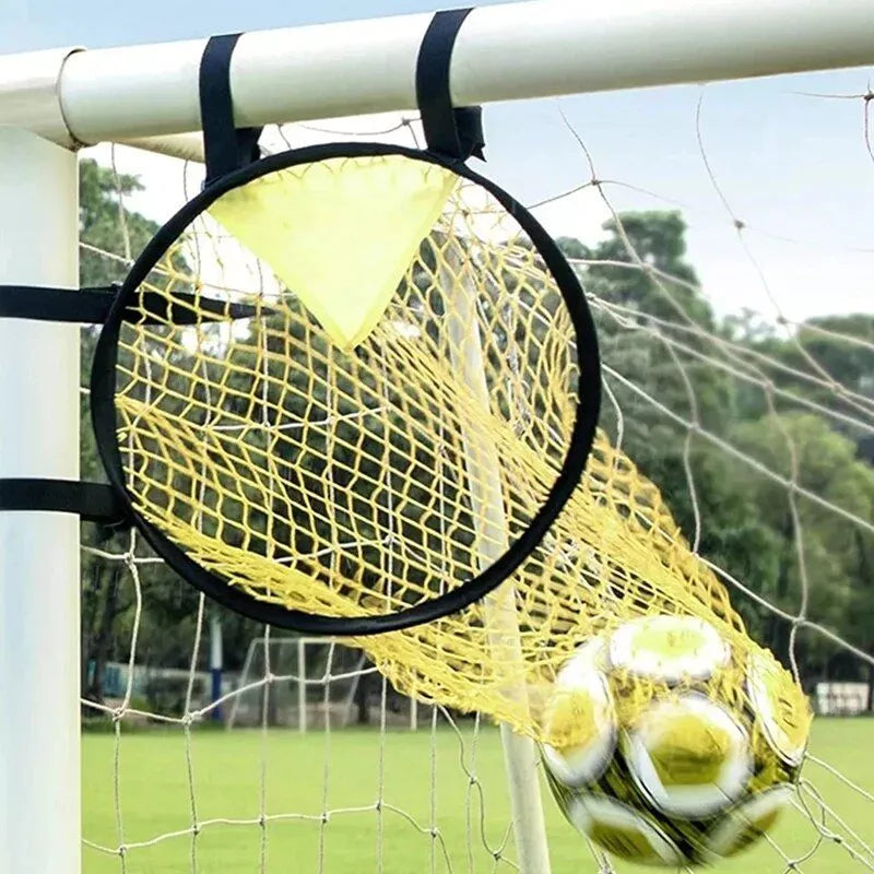Red de entrenamiento de fútbol Topshot con bolsa de almacenamiento para portería