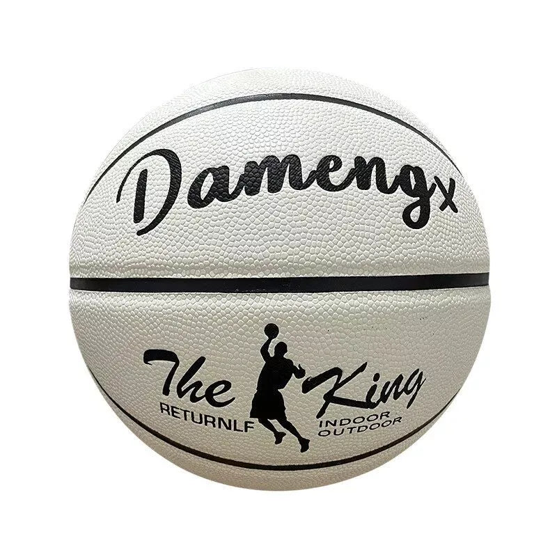 Balón de baloncesto reflectante que brilla en la oscuridad