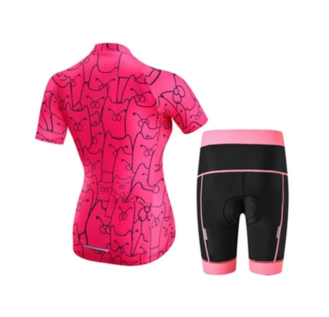 Cycling Kit - CatPink - Blue Force Sports