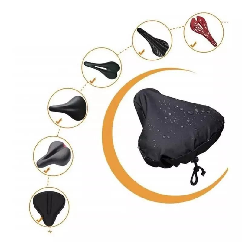 Oxford-Cloth Bike Saddle Rain and Dust Cover