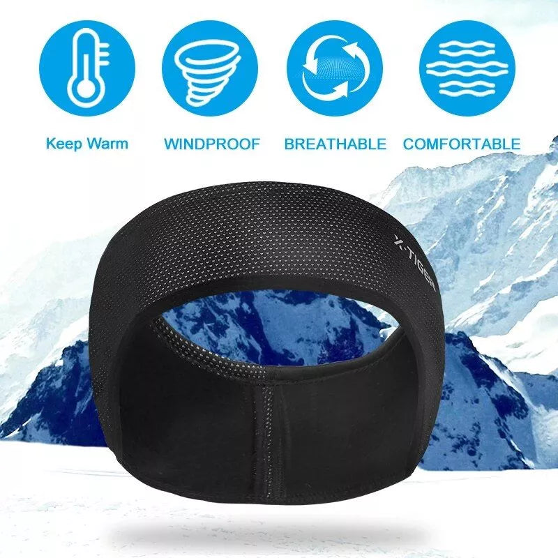 Banda para la cabeza de ciclismo a prueba de viento para invierno
