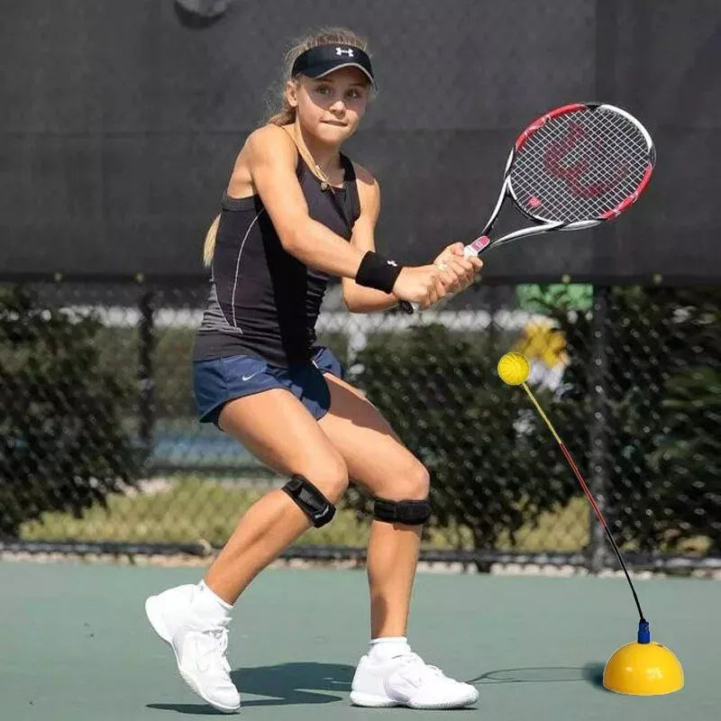 Portable Tennis Trainer - Compact Swing Ball Practice Tool for Beginners