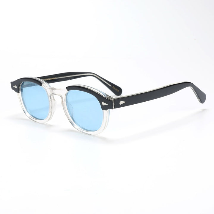 Retro Acetate Polarized Sunglasses - Blue Force Sports