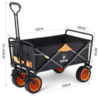 Outdoor Camping Trolley Fishing Pull Trailer Storage - Blue Force Sports