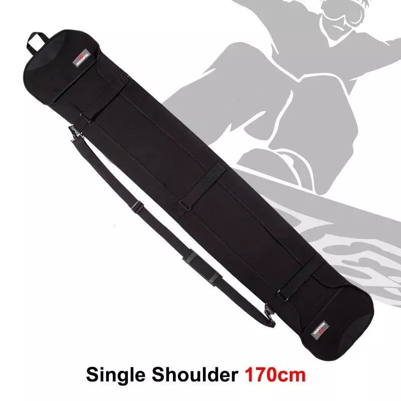 Bolsa de hombro premium para snowboard: funda de transporte para esquís de varios tamaños, duradera y resistente a los arañazos