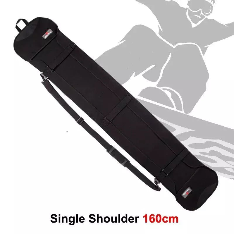 Bolsa de hombro premium para snowboard: funda de transporte para esquís de varios tamaños, duradera y resistente a los arañazos