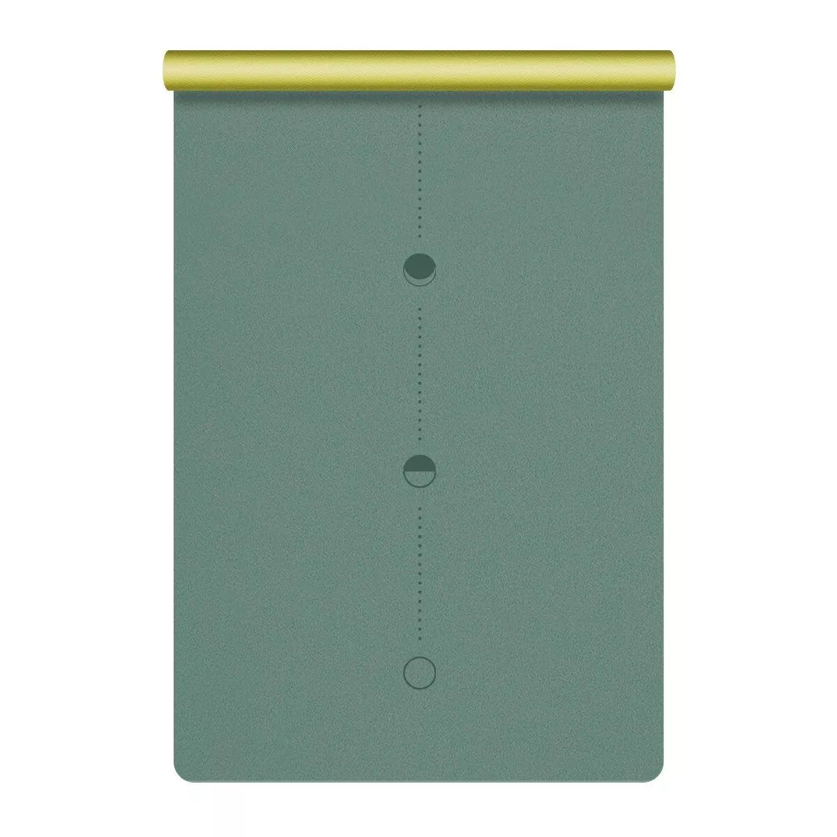 Ocean Wave Yogamatte aus Naturkautschuk, 1,5 mm, ideal für Pilates, Fitness und Gymnastik
