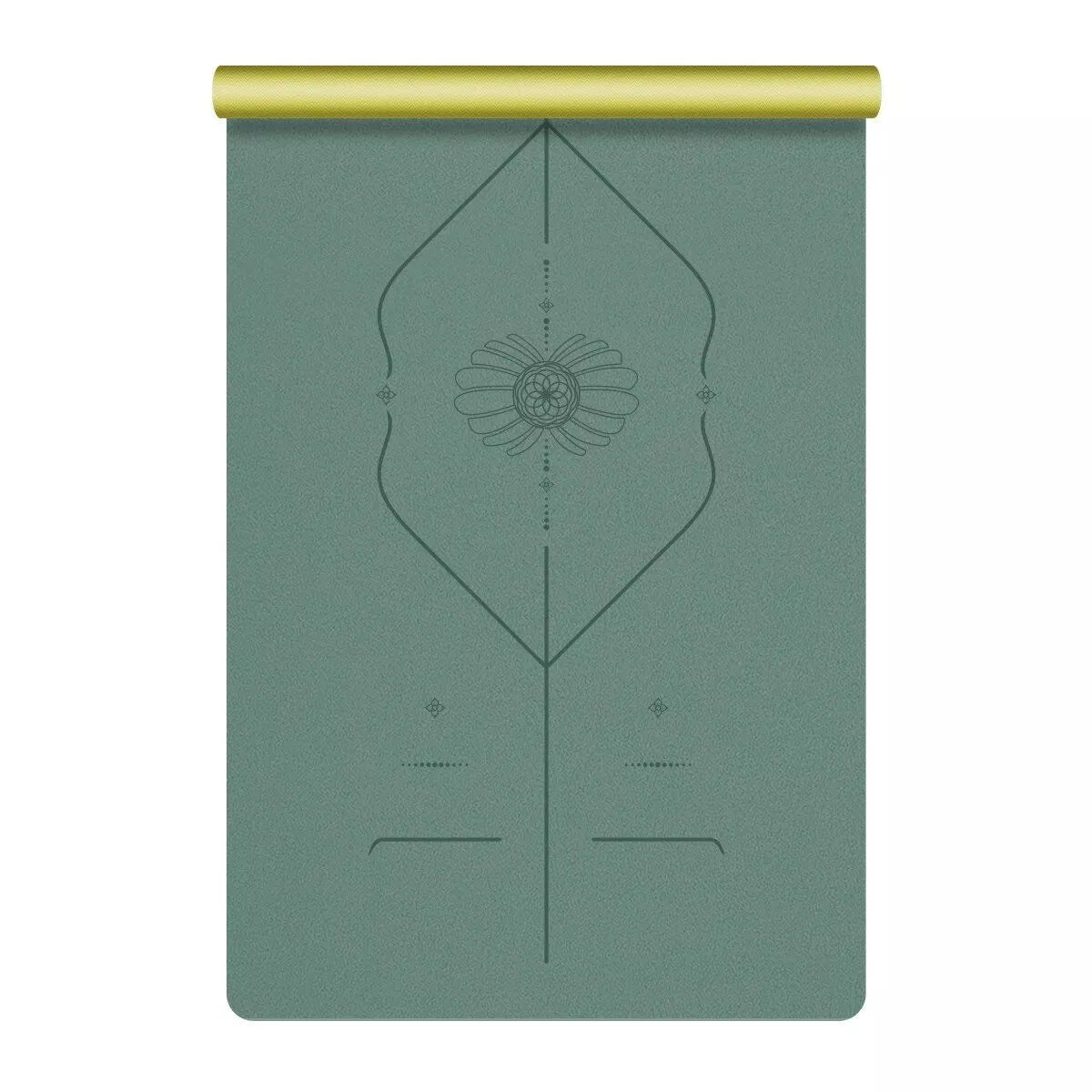 Ocean Wave Yogamatte aus Naturkautschuk, 1,5 mm, ideal für Pilates, Fitness und Gymnastik
