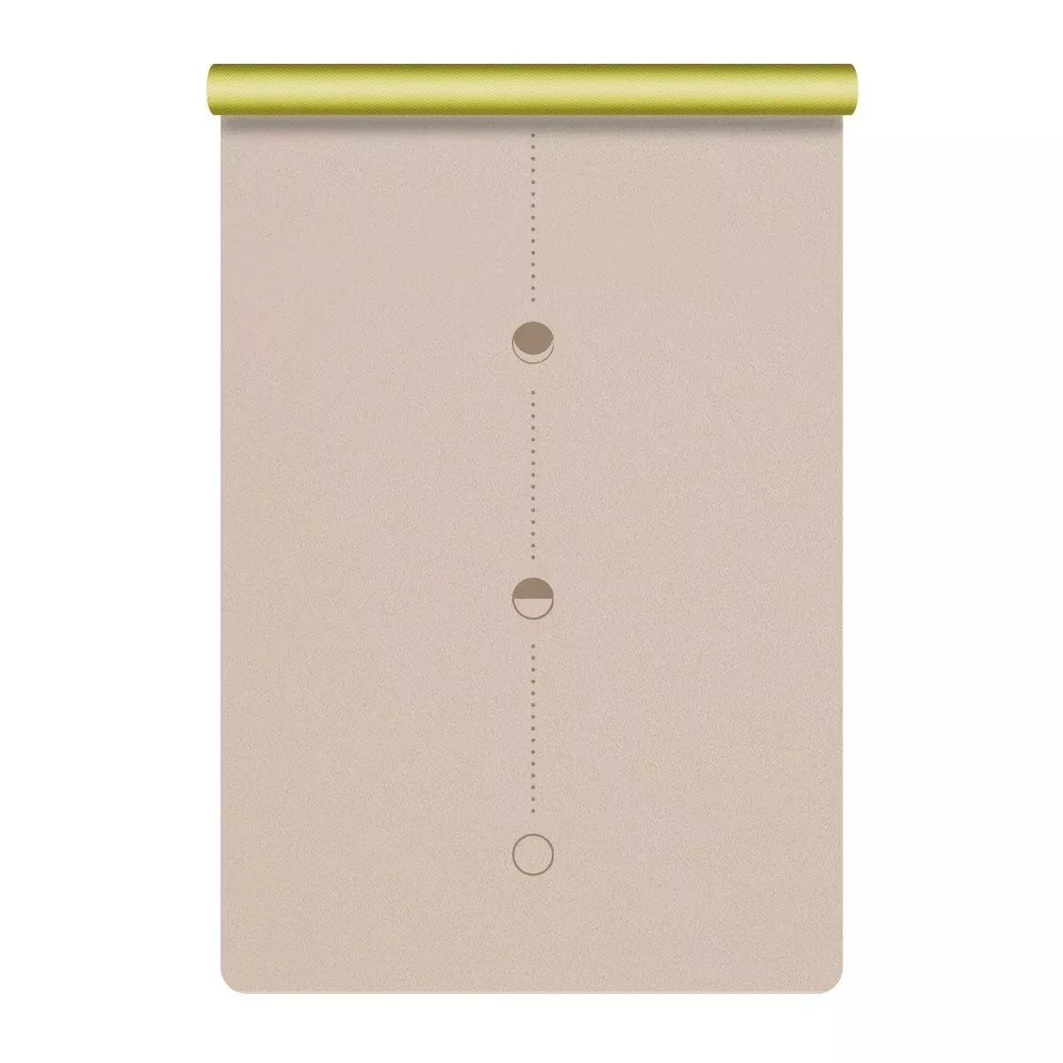 Ocean Wave Yogamatte aus Naturkautschuk, 1,5 mm, ideal für Pilates, Fitness und Gymnastik