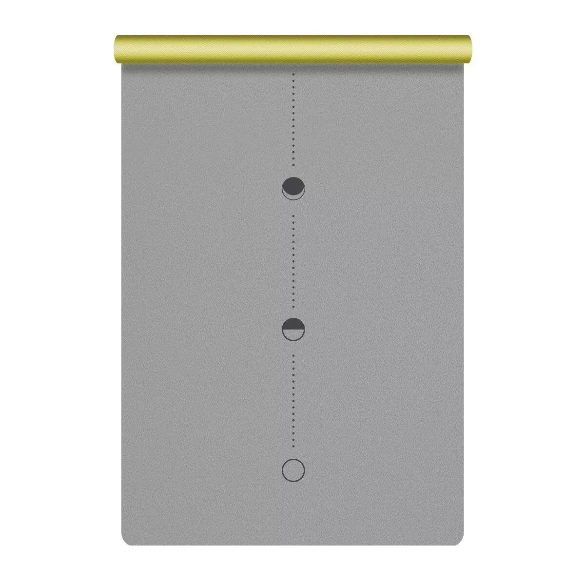 Ocean Wave Yogamatte aus Naturkautschuk, 1,5 mm, ideal für Pilates, Fitness und Gymnastik