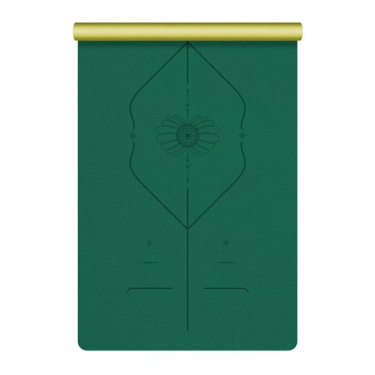 Ocean Wave Yogamatte aus Naturkautschuk, 1,5 mm, ideal für Pilates, Fitness und Gymnastik