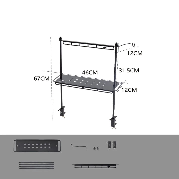 Table Storage Rack Alliance Rv Storage Multi-Functional Portable Camping Table Storage Rack – Blue Force Sports