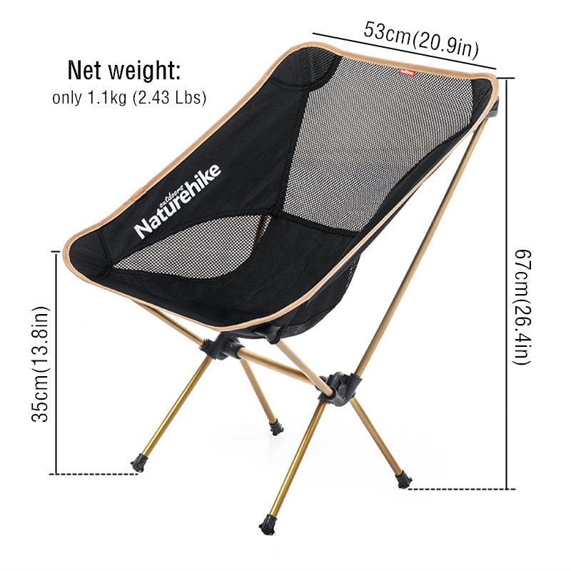 Ultra-light moon chair - Blue Force Sports