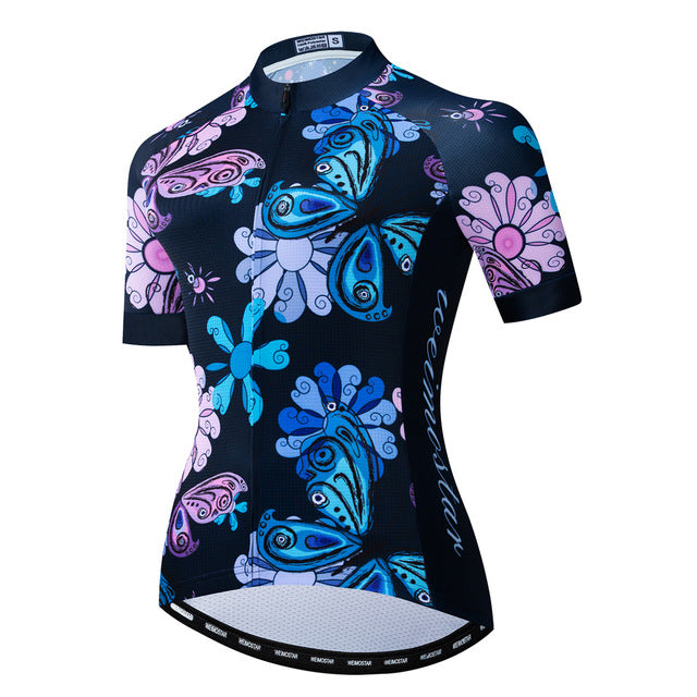 Women Bike jerseys - Blue Force Sports