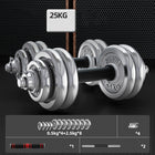 Men's Home Electroplating Pure Iron Barbell Set - Blue Force Sports