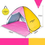 Outdoor Convenient Quick-open Curtain Tent - Blue Force Sports
