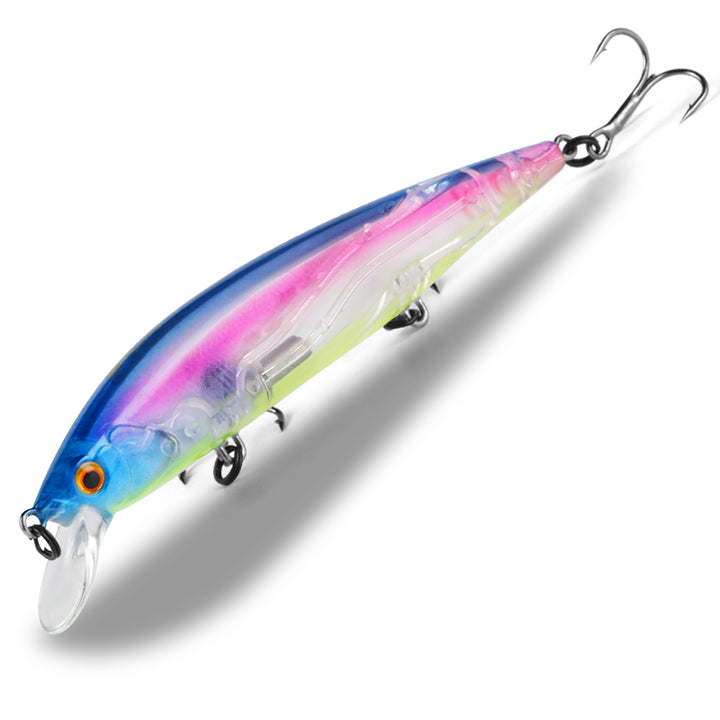 Lure Bait 110mm Suspended Floating Minnow - Blue Force Sports