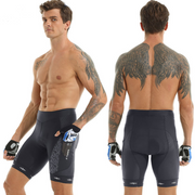 Men's Summer Quick Drying Breathable Lycra Cycling Shorts - Blue Force Sports