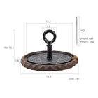 Bandeja espiral compacta para mosquitos para exteriores