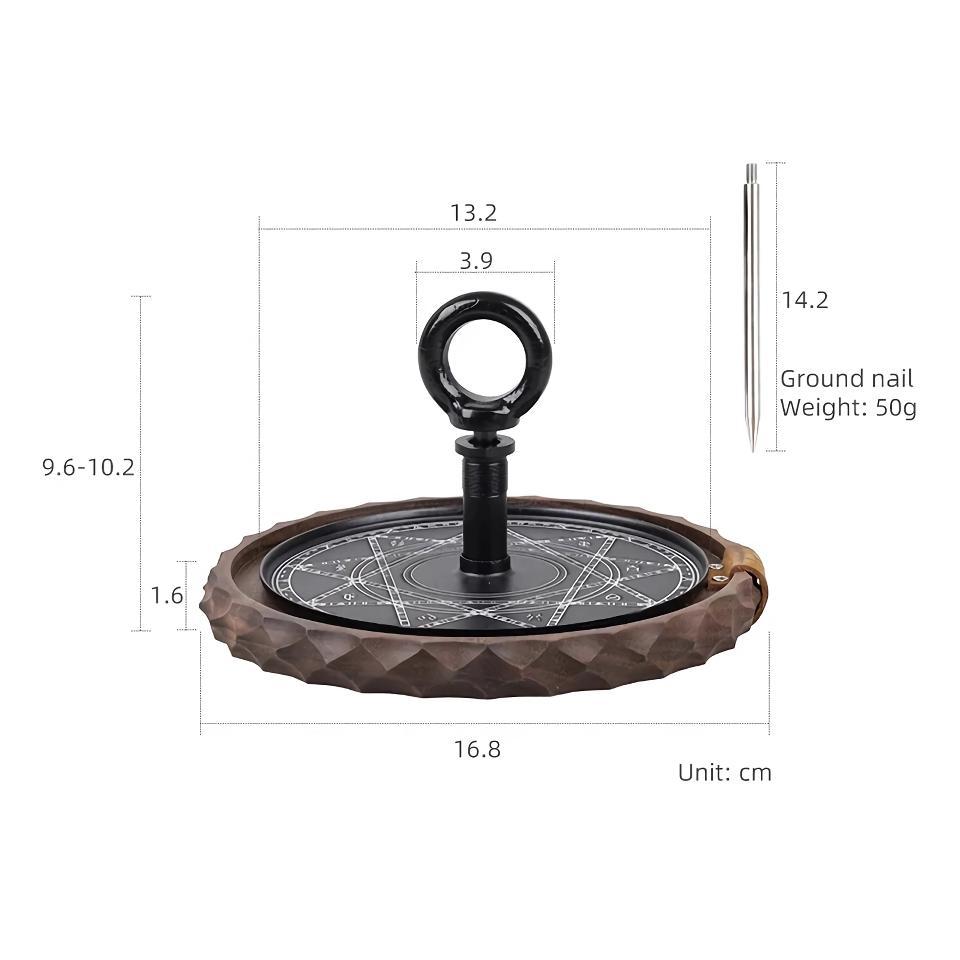 Bandeja espiral compacta para mosquitos para exteriores