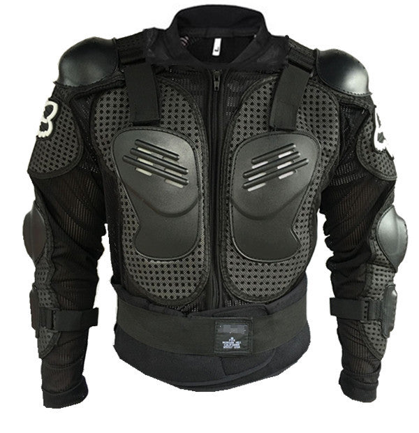Motorcycle Riding Fall Protection Armor Jacket - Blue Force Sports