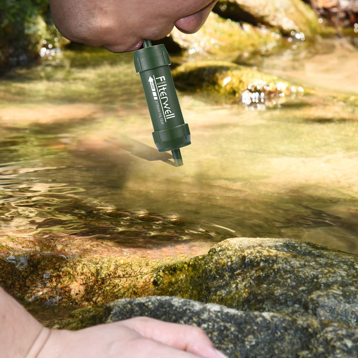 The New Camping Outdoor Purification Straw - Blue Force Sports