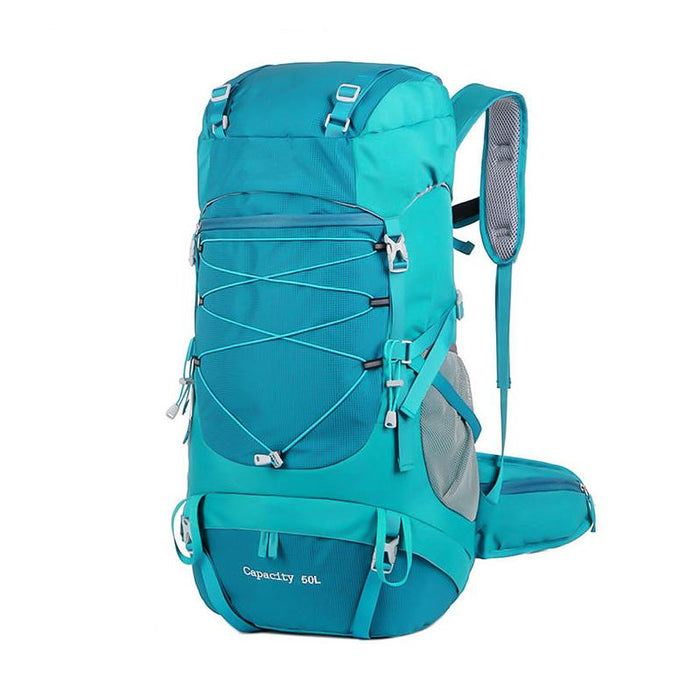 50 l multifunktionaler Outdoor-Wanderrucksack mit Regenschutz – ideal für Trekking und Camping