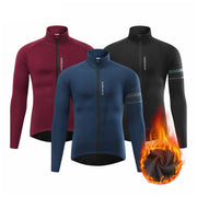 Men's Outdoor Off-road Mountain Sports Fleece Cycling Clothing - Blue Force Sports