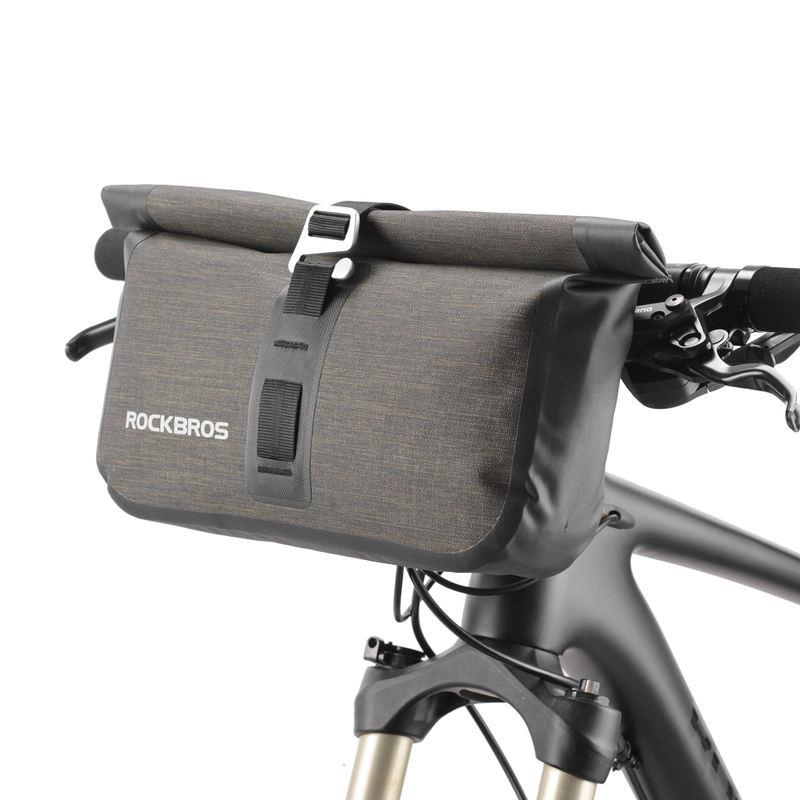 Bolsa impermeable para manillar de bicicleta, de gran capacidad, de 5 a 6 l