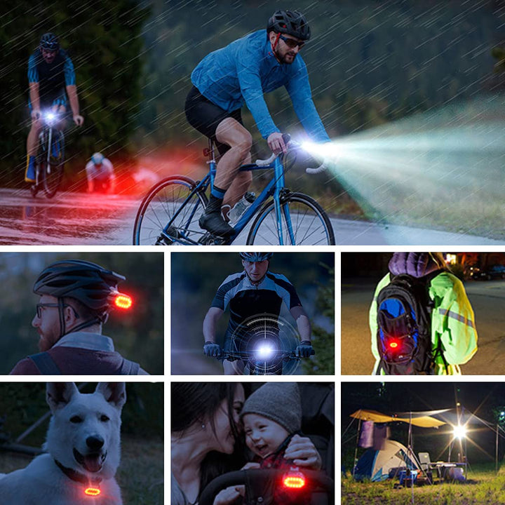 Strong Light Flashlight Bicycle Light Riding Equipment - Blue Force Sports
