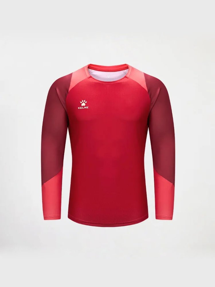 Camiseta de entrenamiento de manga larga de secado rápido para hombre