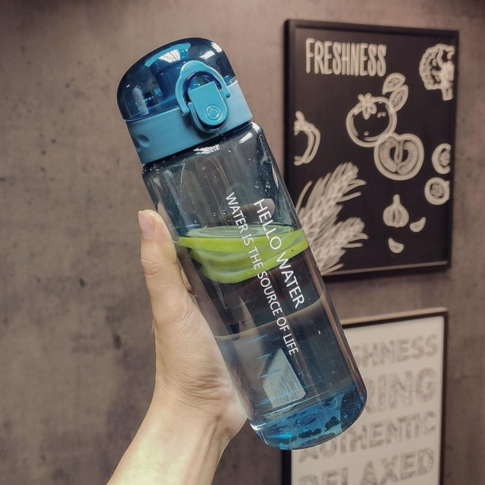 Tragbare, auslaufsichere Sport-Wasserflasche, 780 ml, für Fitnessstudio, Reisen und Outdoor-Aktivitäten