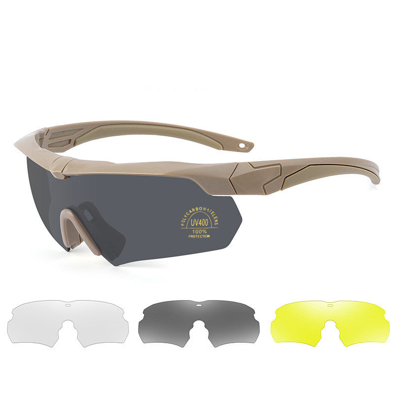 Military Fans Tactical Real CS Bulletproof Goggles - Blue Force Sports