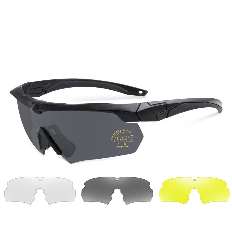Military Fans Tactical Real CS Bulletproof Goggles - Blue Force Sports