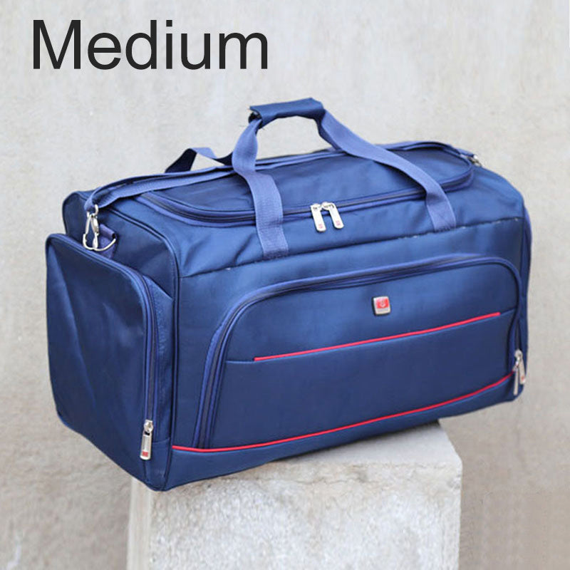 Short Distance To Oxford Large-capacity Handbag Travel Big Bag - Blue Force Sports