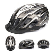 Helmet With Taillight USB Charging Helmet - Blue Force Sports
