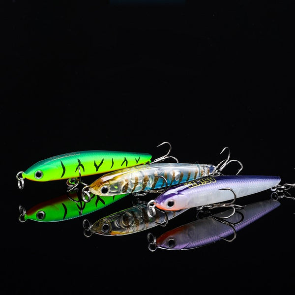 Long-distance Casting Of Fake Bait For Freshwater Bass Streams - Blue Force Sports