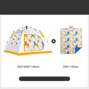 Portable Children's Camping Folding Tent - Blue Force Sports