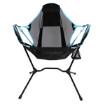 Convenient Simple Aluminum Moon Chair With Aluminum Backrest - Blue Force Sports