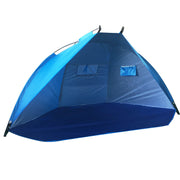 Easy Camping Tent With Outdoor Sun Shade - Blue Force Sports